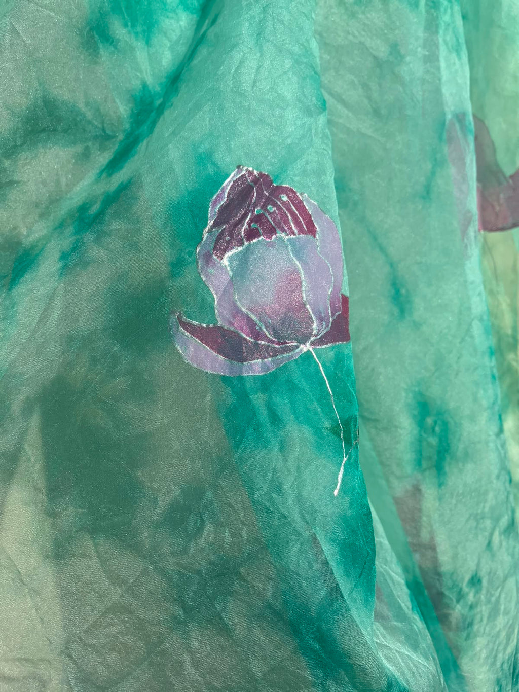 teal lotus