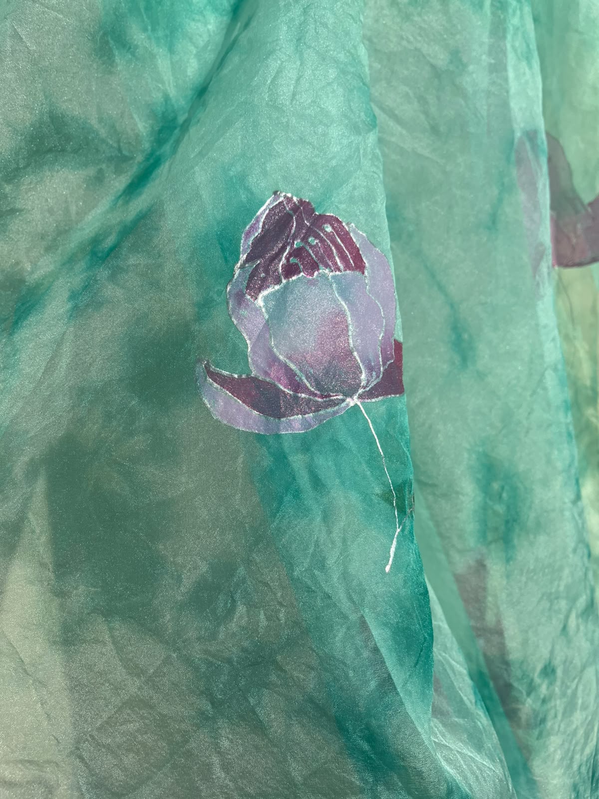 teal lotus